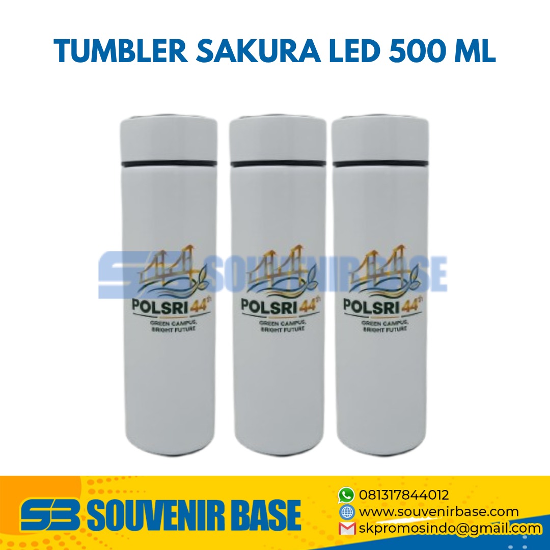 Tumbler Sakura LED 500 ML